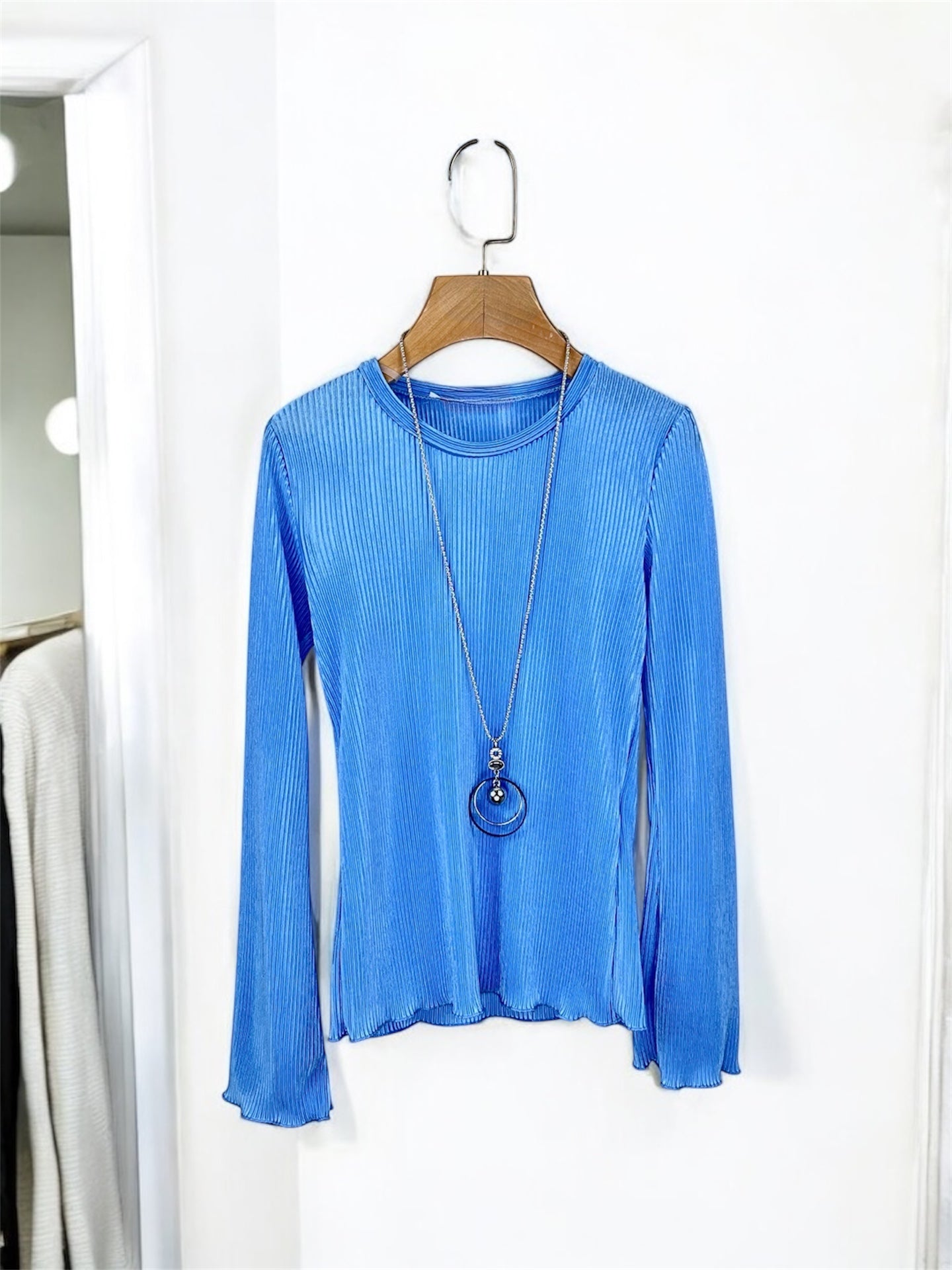 Top Éclat bleu