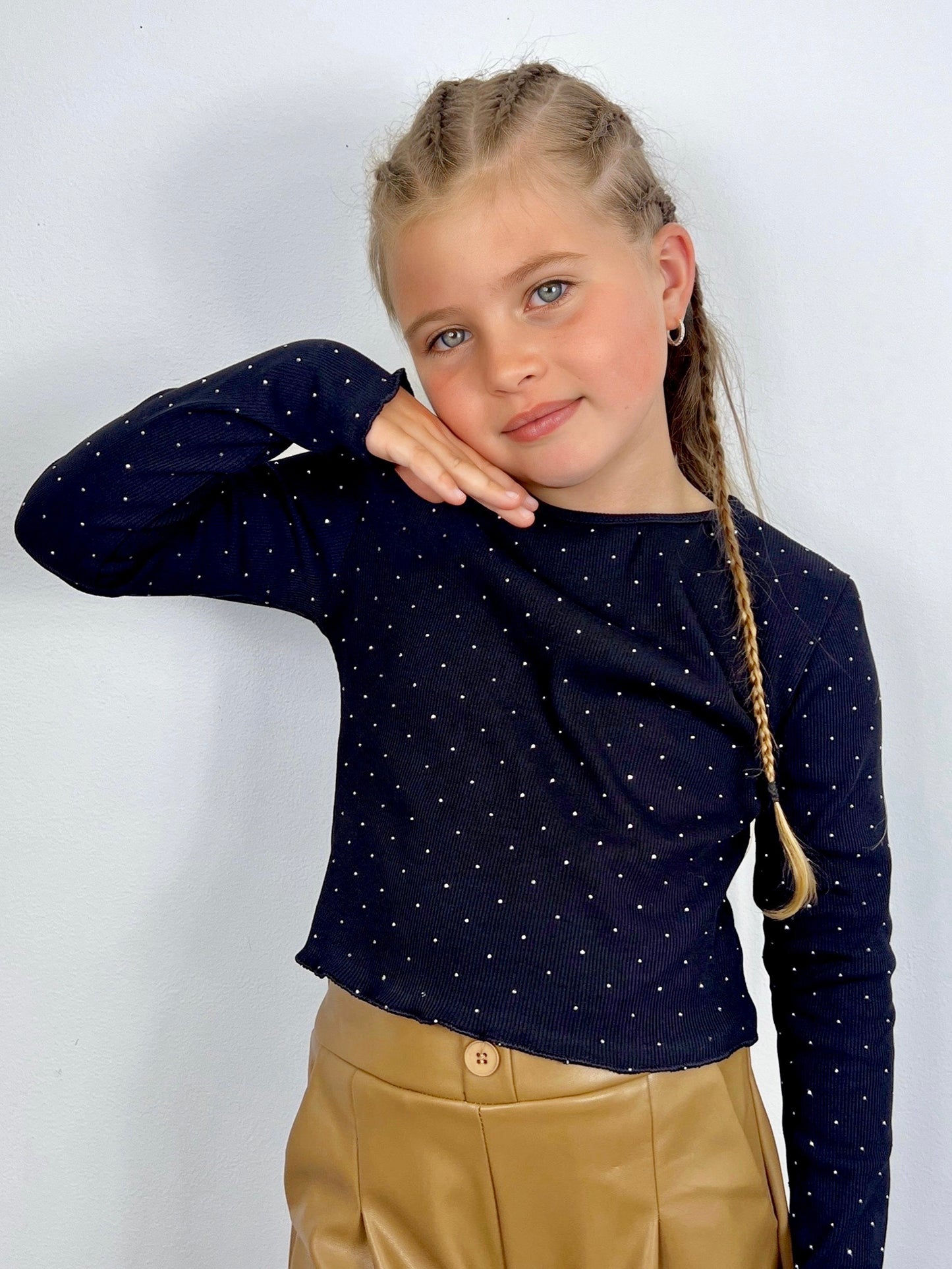 Top Luna Ă paillettes