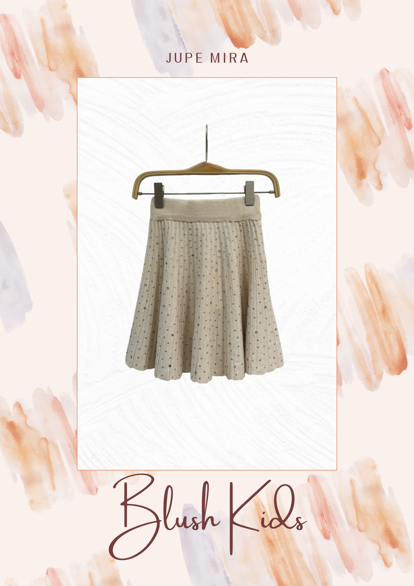 Jupe Mira paillettes