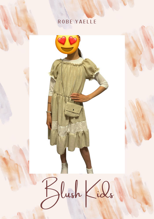 Robe Yaelle effet lin
